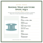 Product Specifications – Binding Wrap and Store Spool Aqua