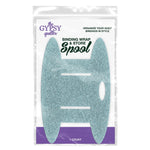 Binding Wrap and Store Spool Aqua