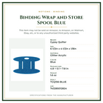Product Specifications – Binding Wrap and Store Spool Blue