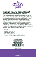 Binding Wrap and Store Spool Blue