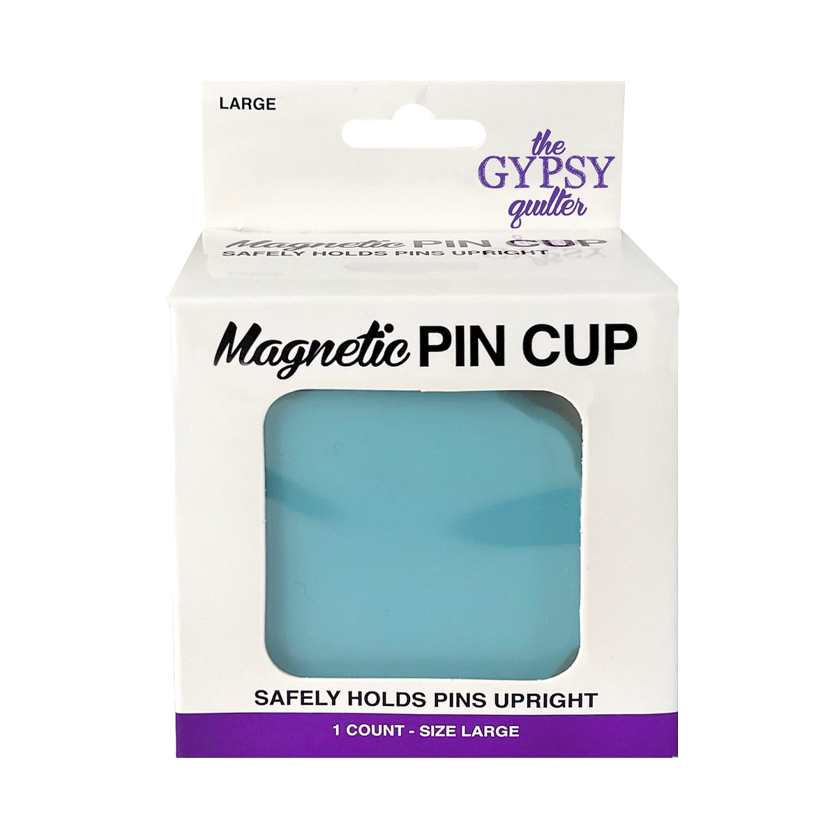 Magnetic Pin Cup Large Bohemian Blue