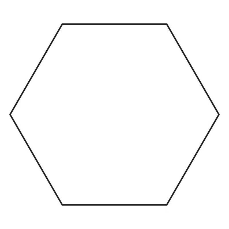 1/4in Hexagon Template