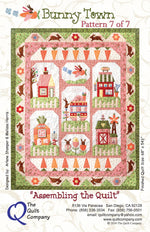 Bunny Town Block 7 - Assembling the Quilt