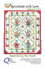 Sprinkled with Love Block 7 Assembling the Quilt