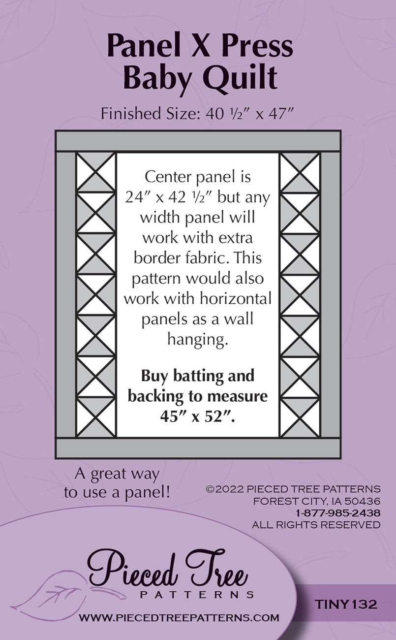 Panel X Press Baby Quilt