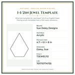 Product Specifications – 1-1/2in Jewel Template