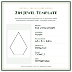 Product Specifications – 2in Jewel Template