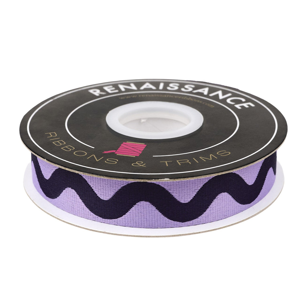 Floral Reef Lil Squiggle in Ultraviolet 1in x 16yd