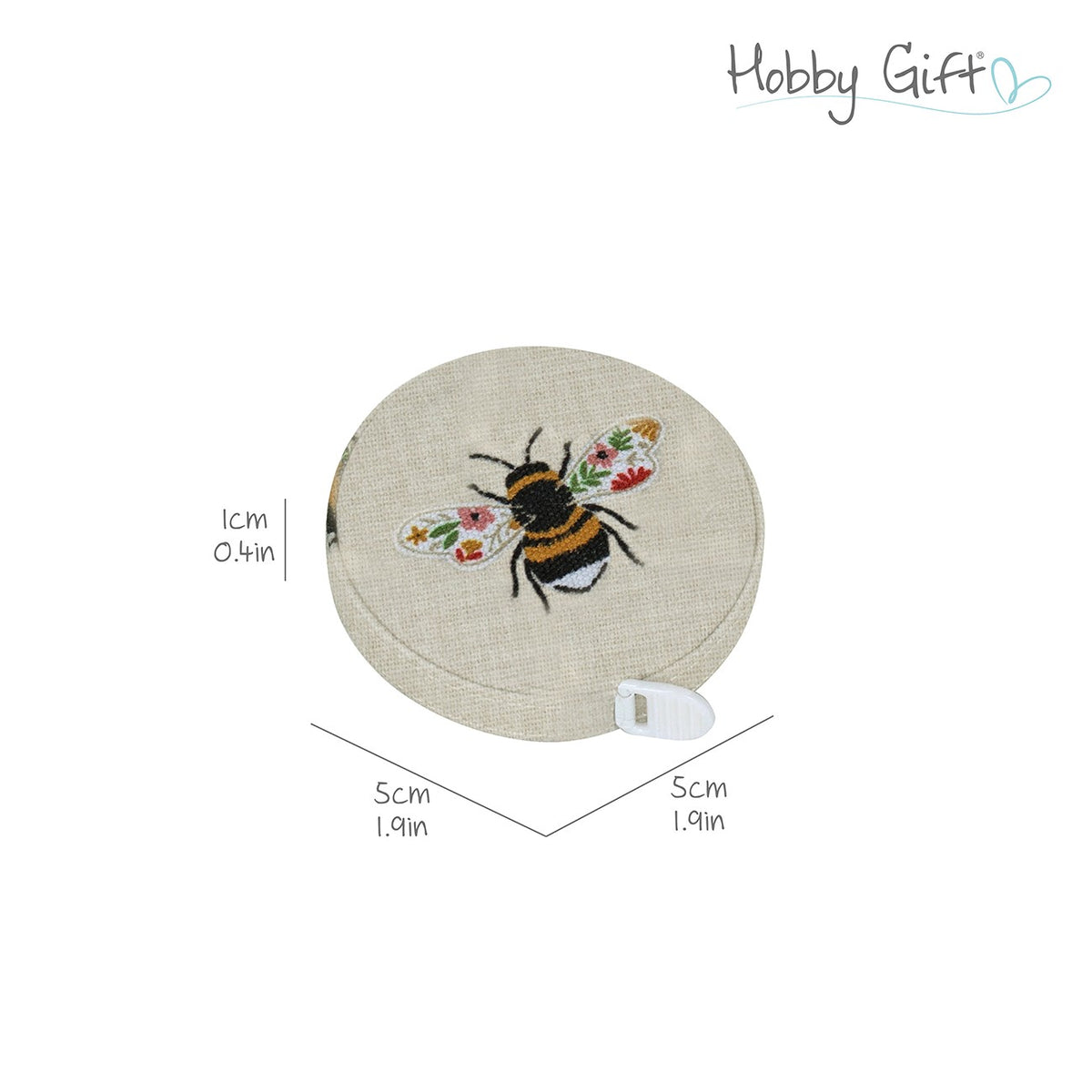 Rectractable 60in Tape Measure Bee