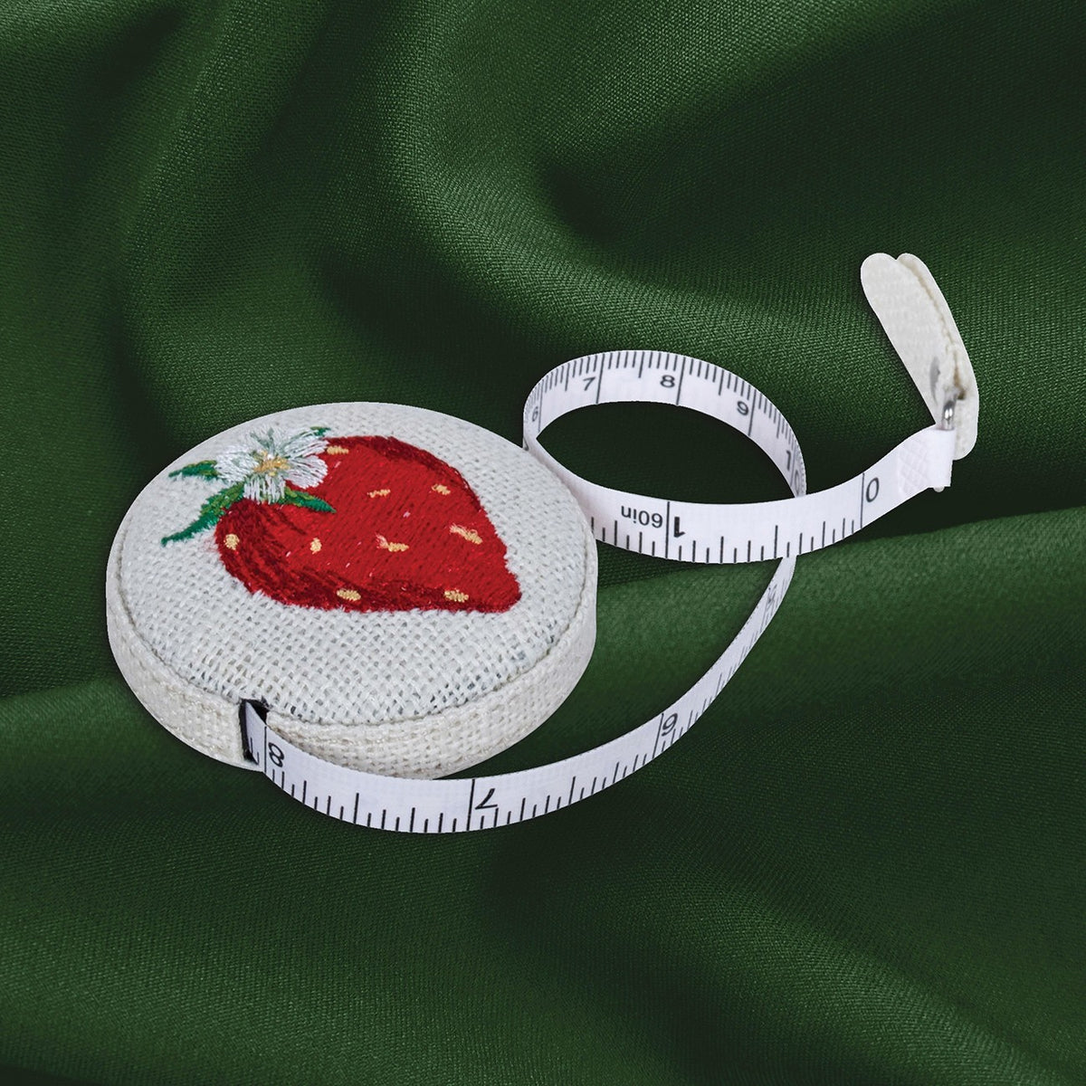 Retractable 60in Tape Measure Sweet Strawberries