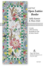 Goof-Proof Lattice Border Table Runner & Placemats
