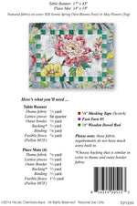 Goof-Proof Lattice Border Table Runner & Placemats