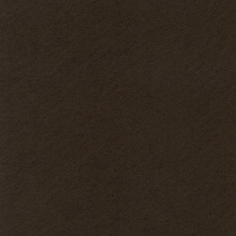 Wool Felt Chocolate 12in x 18in