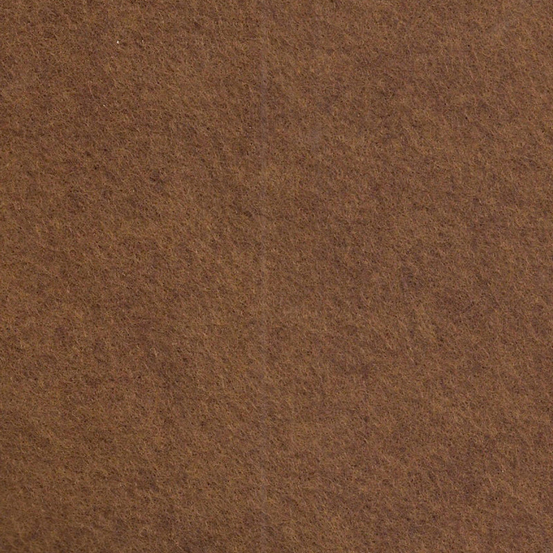 Wool Felt Safari Brown 12in x 18in