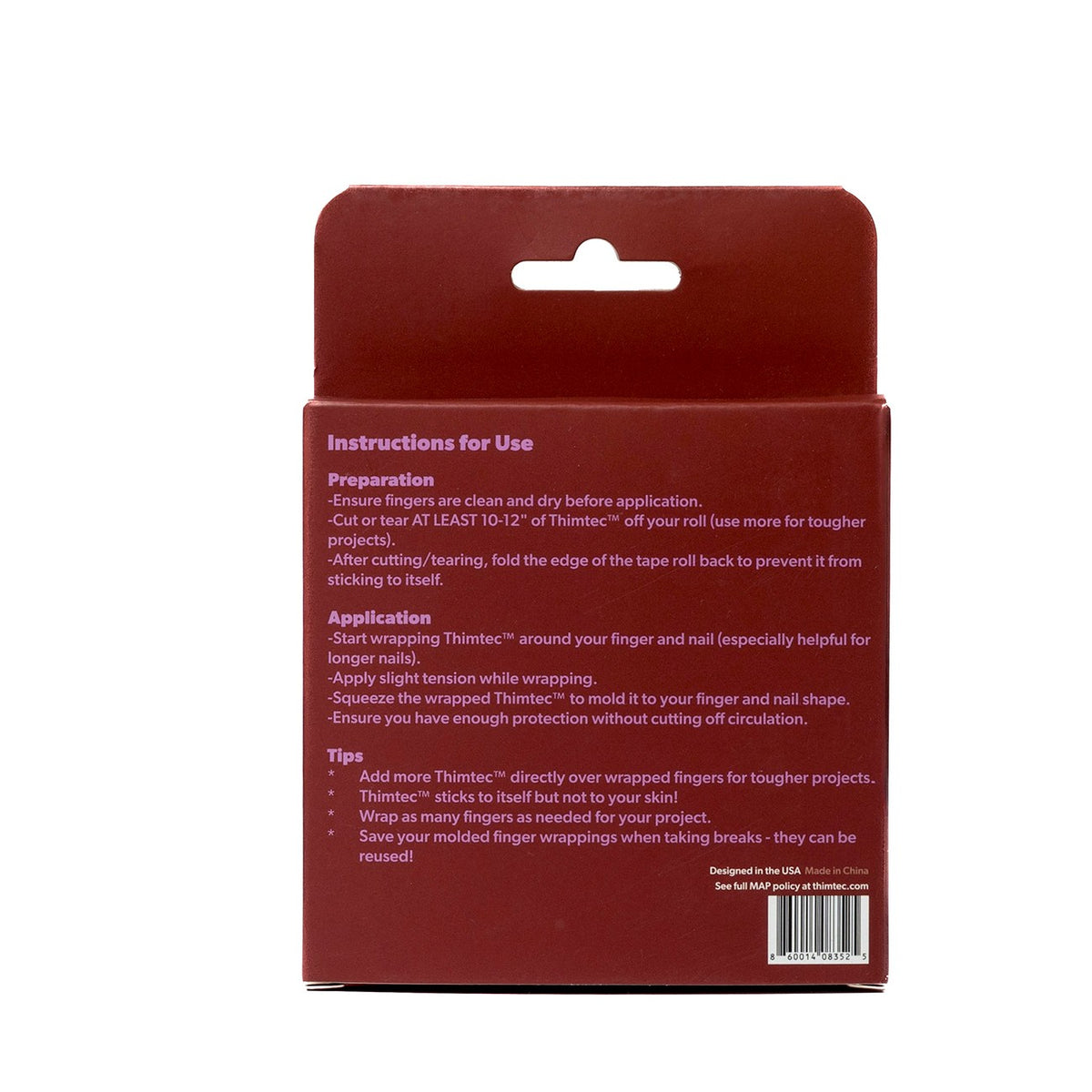 Thimtec Thimble Tape Cherry Cola