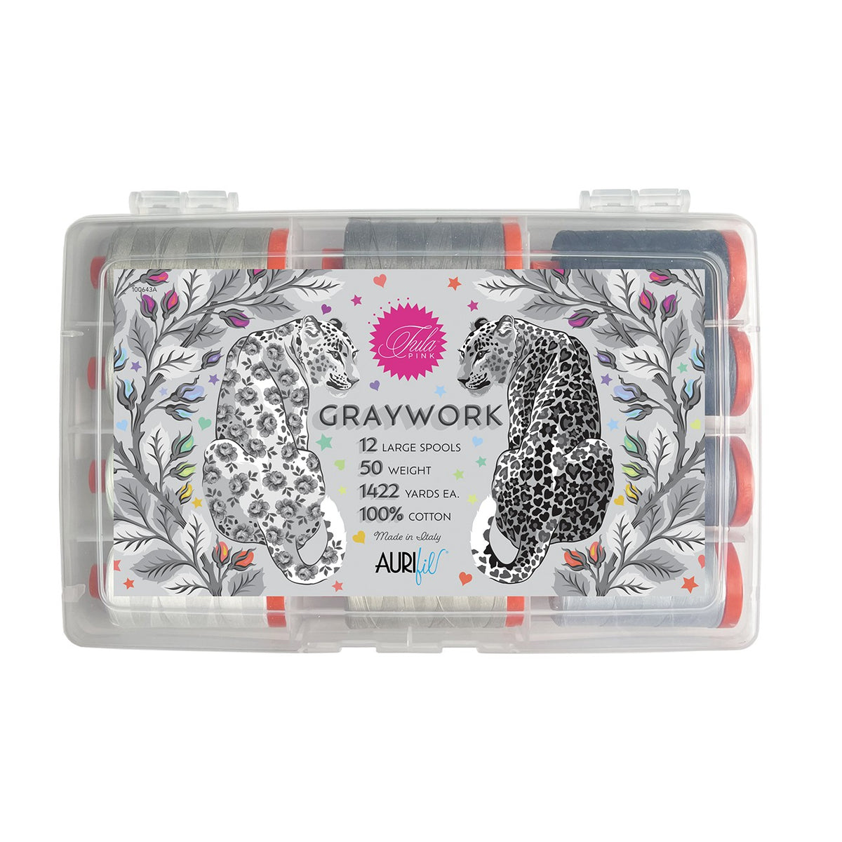 Graywork by Tula Pink 12 Large Spools