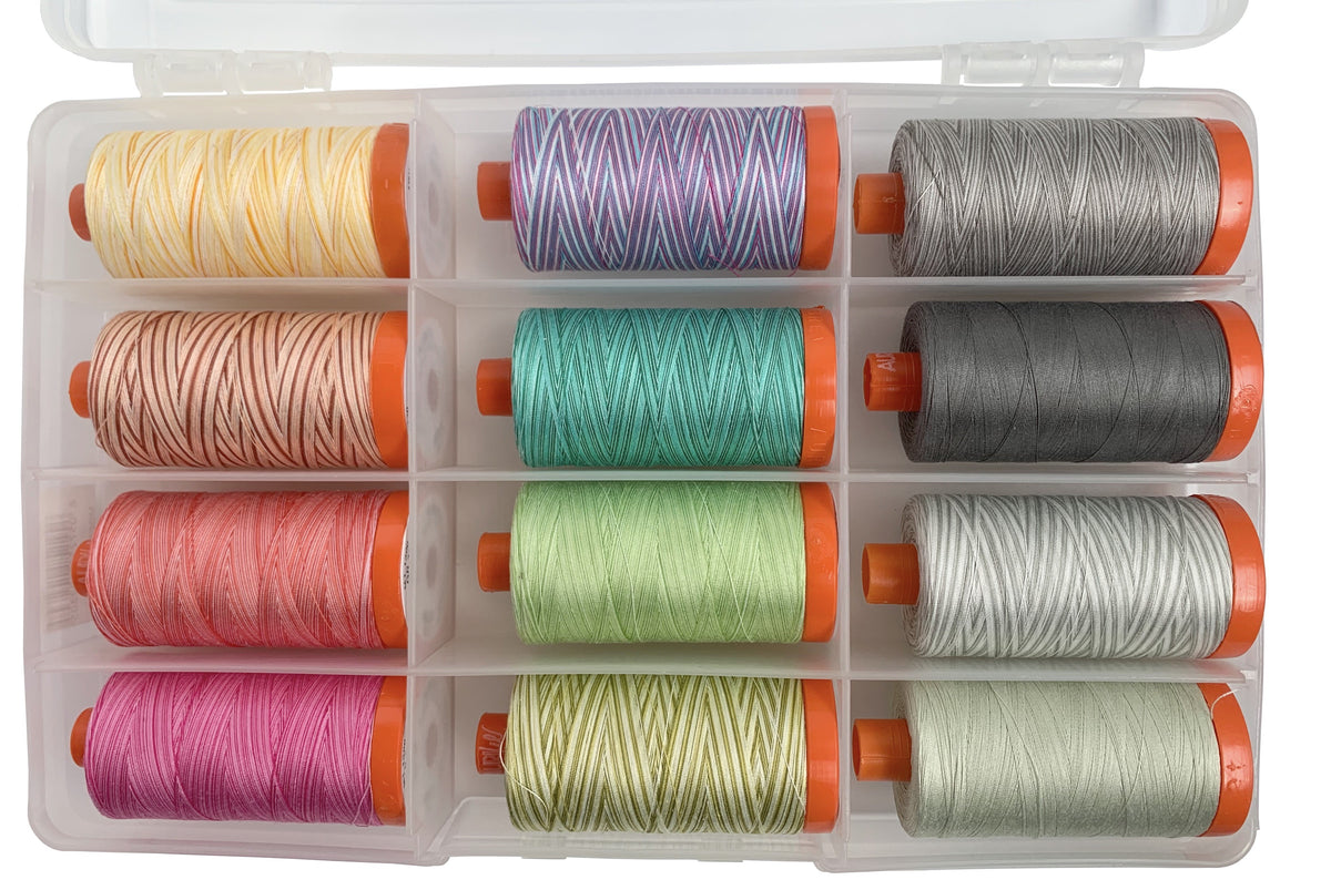 Tula Premium Thread Collection 50wt 12 Large Spools