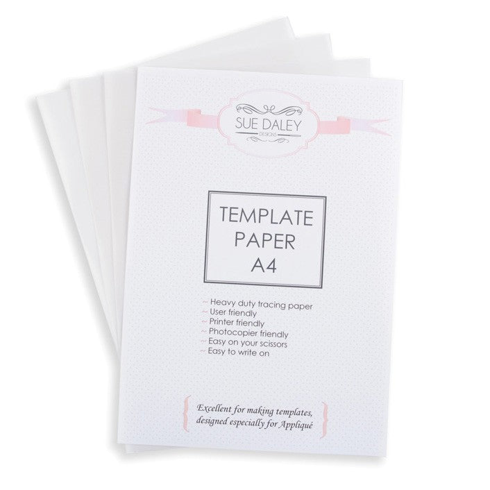 Sue Daley Template Paper A4 x 3 Sheets