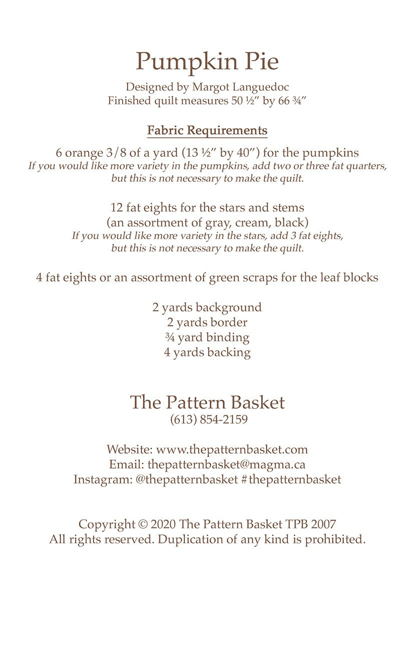 Pumpkin Pie