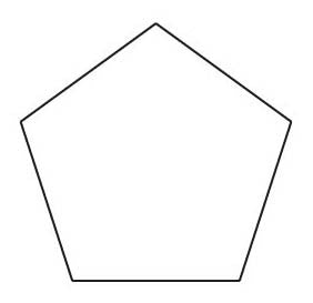 2in Pentagon Template