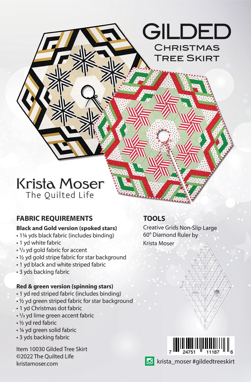 Gilded Christmas Tree Skirt