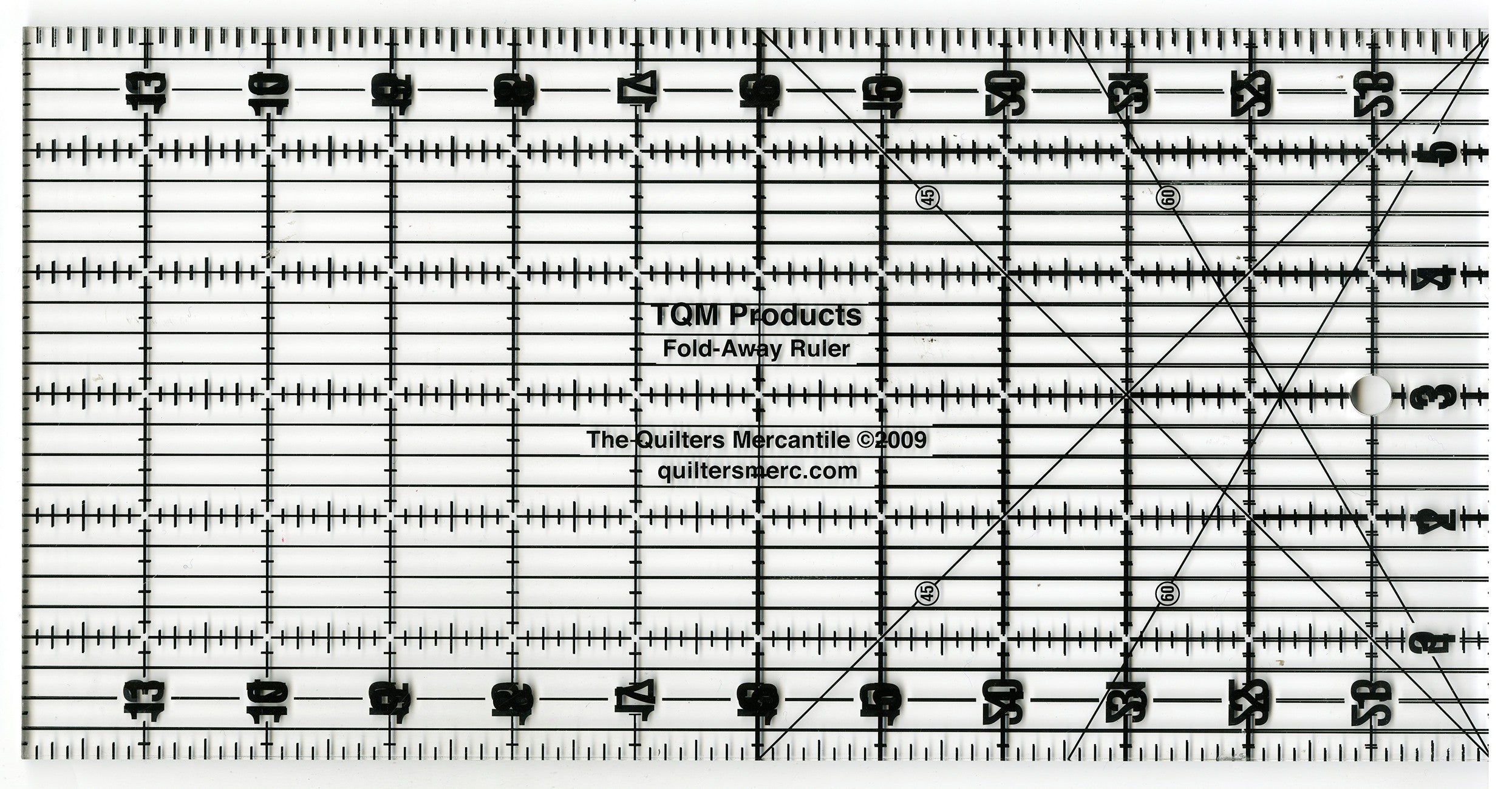 The Fold Away Retreat Ruler 6in x 24in