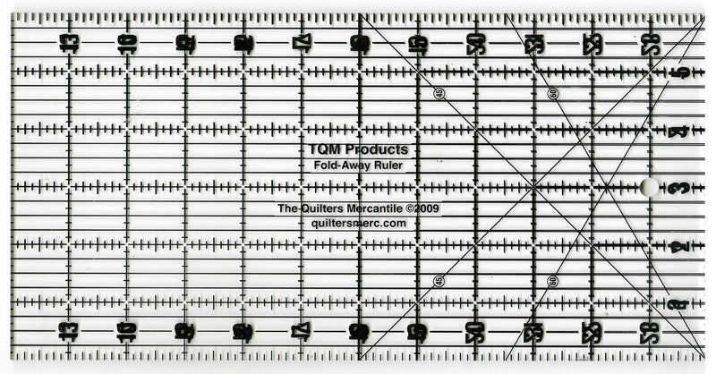 The Fold Away Retreat Ruler 6in x 24in