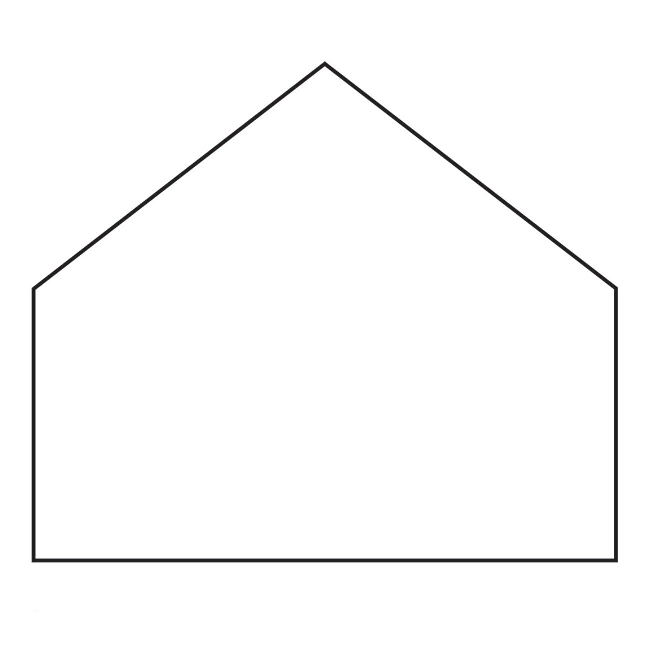 2in Pointed Scallop Template