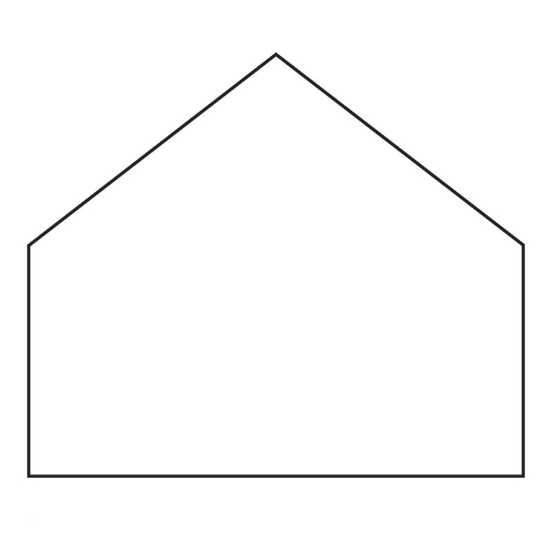 2in Pointed Scallop Template