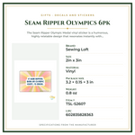 Product Specifications – Seam Ripper Olympics 6pk