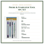 Product Specifications – Probe & Stabilizer Tool 4pc Set