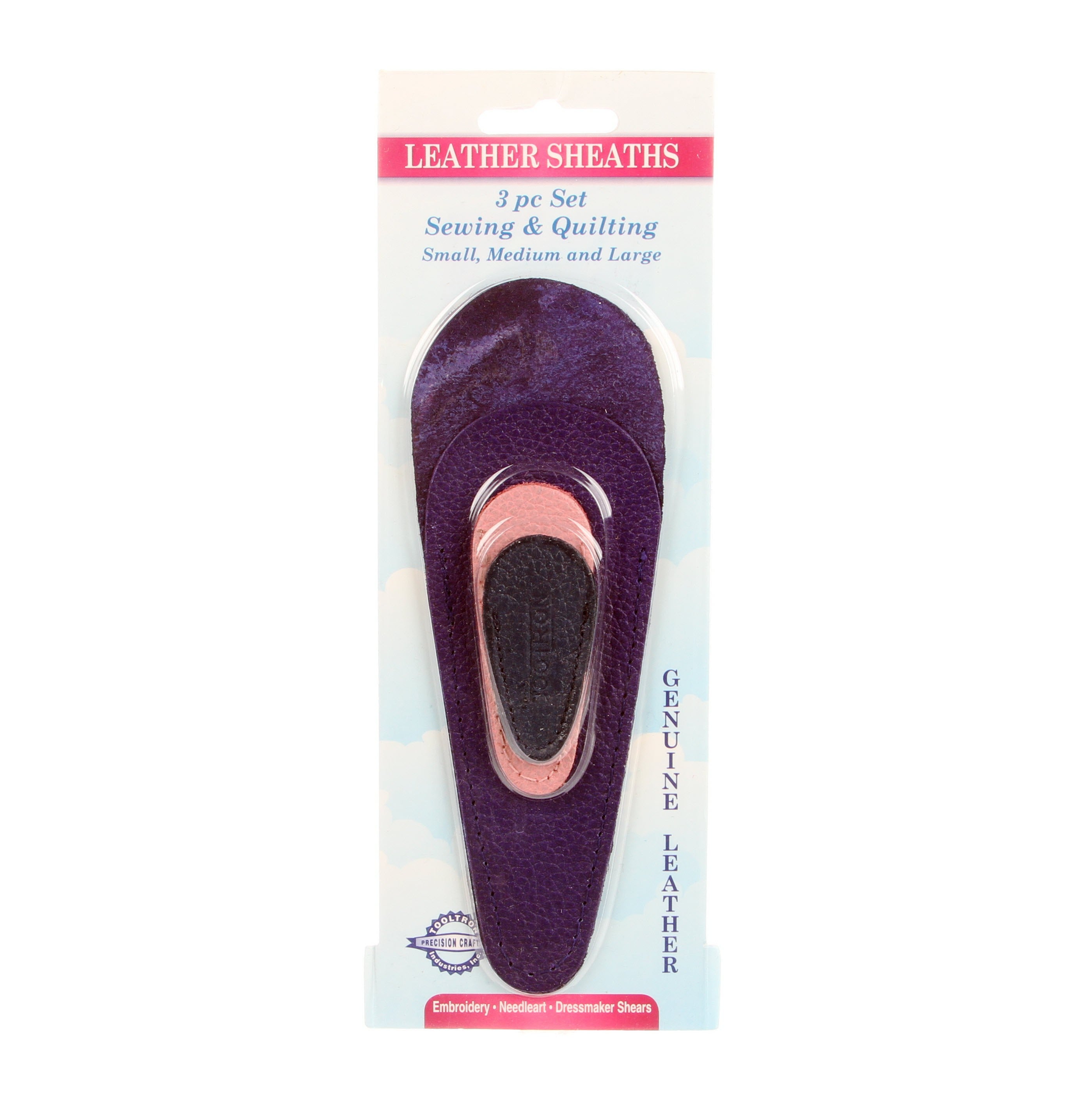 Leather Scissor Protector Sheath 3ct