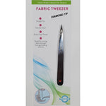 Diamond Thread Tweezers Red Stone
