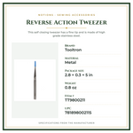 Product Specifications – Reverse Action Tweezer