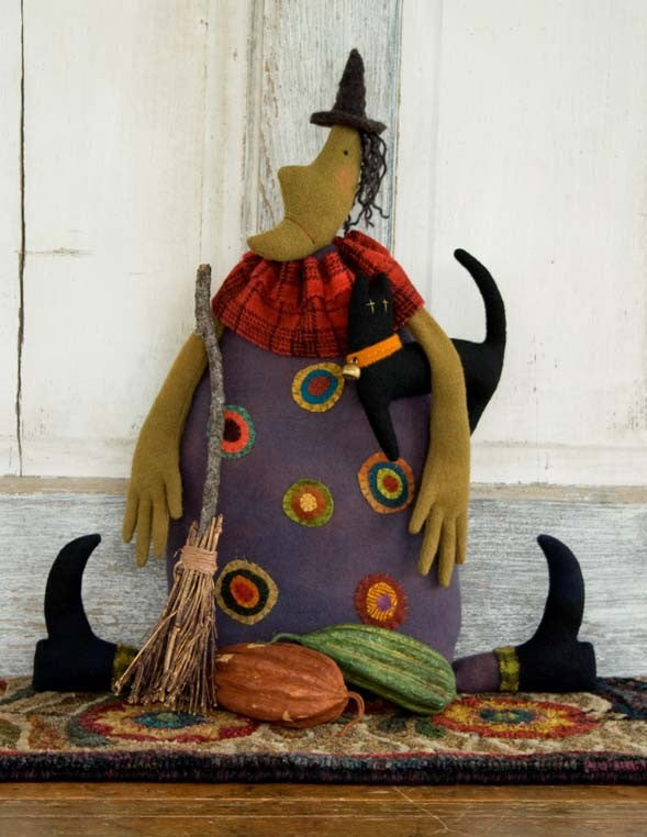 Perfect Potion Witch Cloth Doll