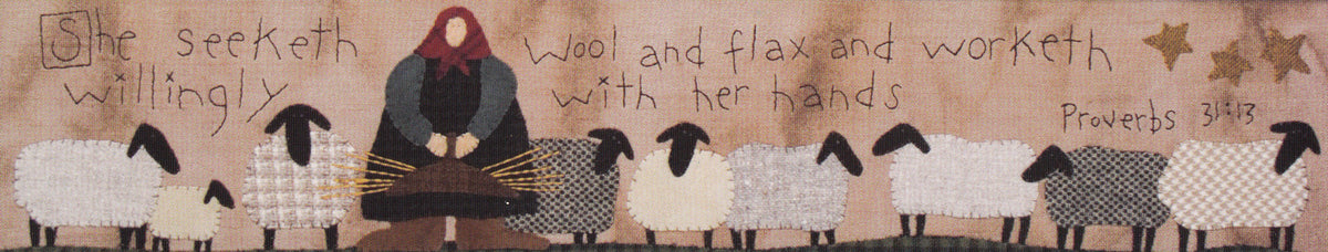 A Gentle Life Embroidery & Wool Applique