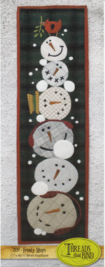 Frosty Mugs Wool Applique