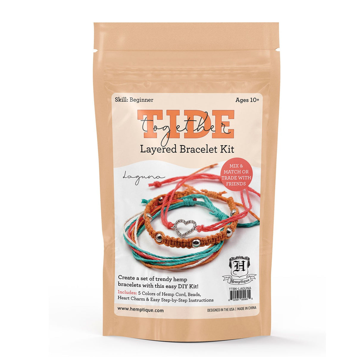 Layered Bracelet DIY Kit Laguna Sea Capp