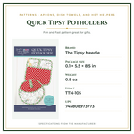 Product Specifications – Quick Tipsy Potholders