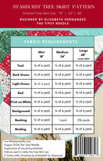 Starburst Christmas Tree Skirt