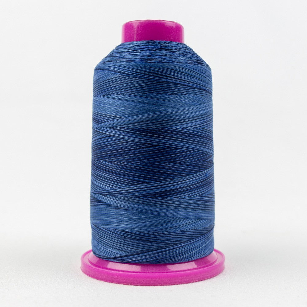 Tutti Variegated 50wt Cotton Thread 2286m Blue Night