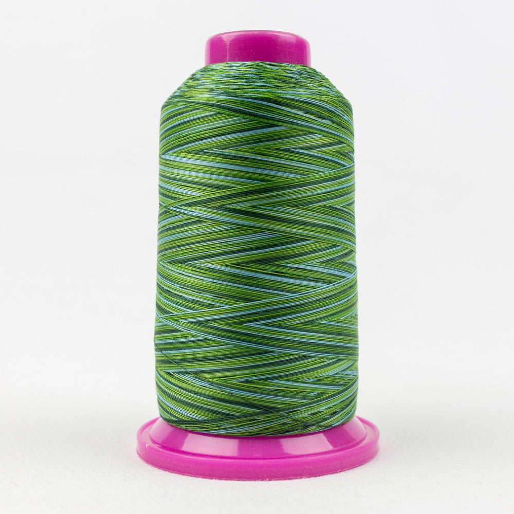 Tutti Variegated 50wt Cotton Thread 2286m Evergreen