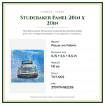 Product Specifications – Studebaker Panel 20in x 20in