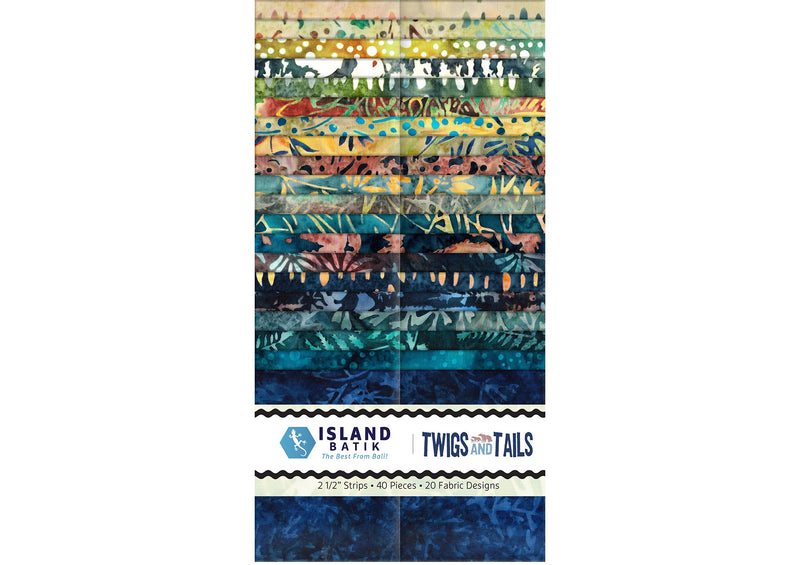 Twigs and Tails 40pcs/bundle, 2 Pieces of Each Print