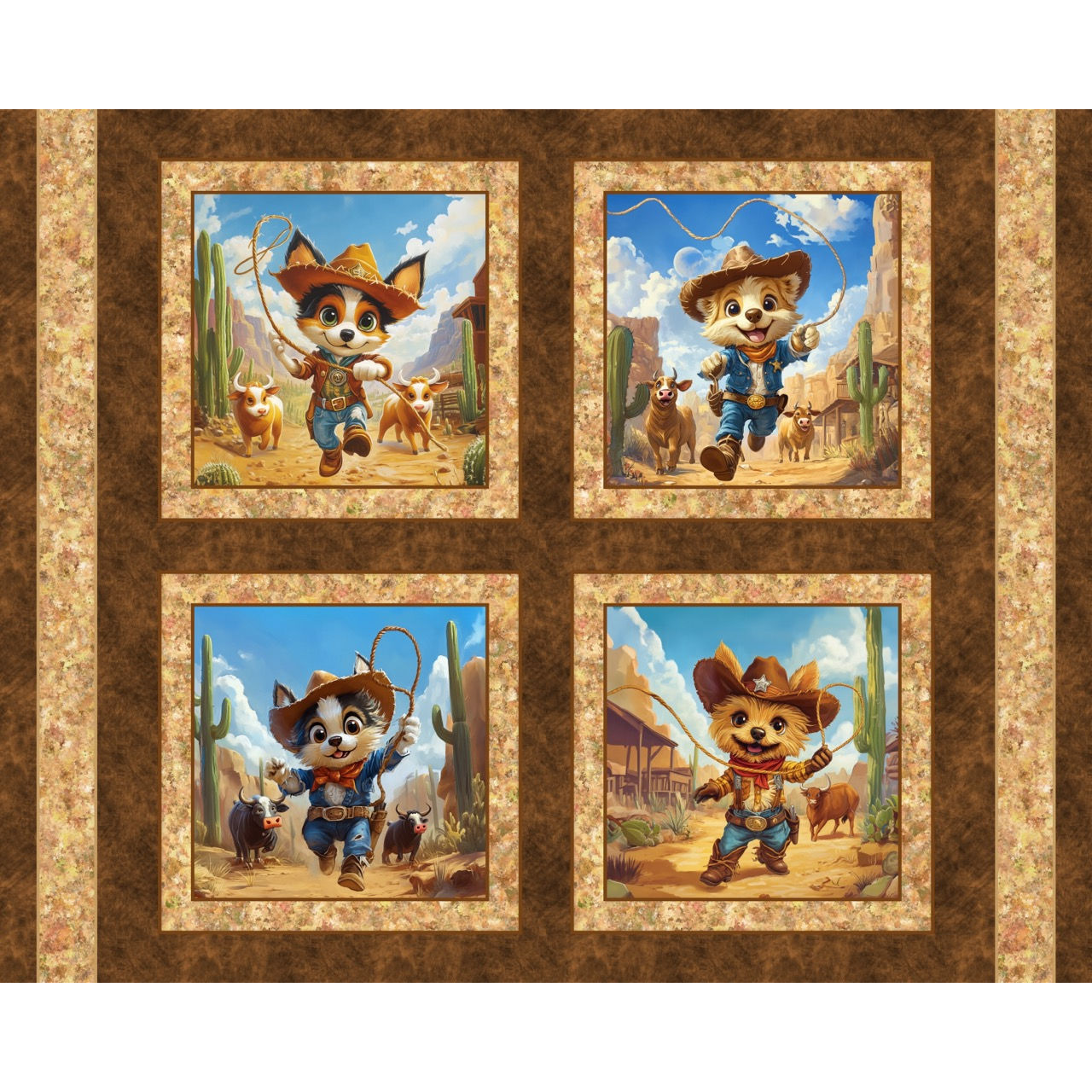 45" MDG The Cowboys Panel
