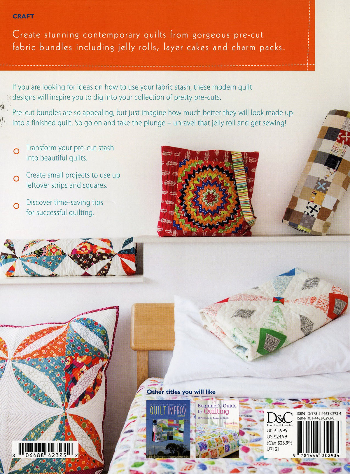 25 Ways To Sew Jelly Rolls, Layer Cakes & Charm Packs