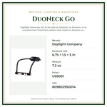 Product Specifications – DuoNeck Go
