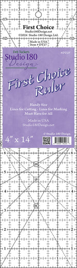 First Choice Ruler 4in x 14in