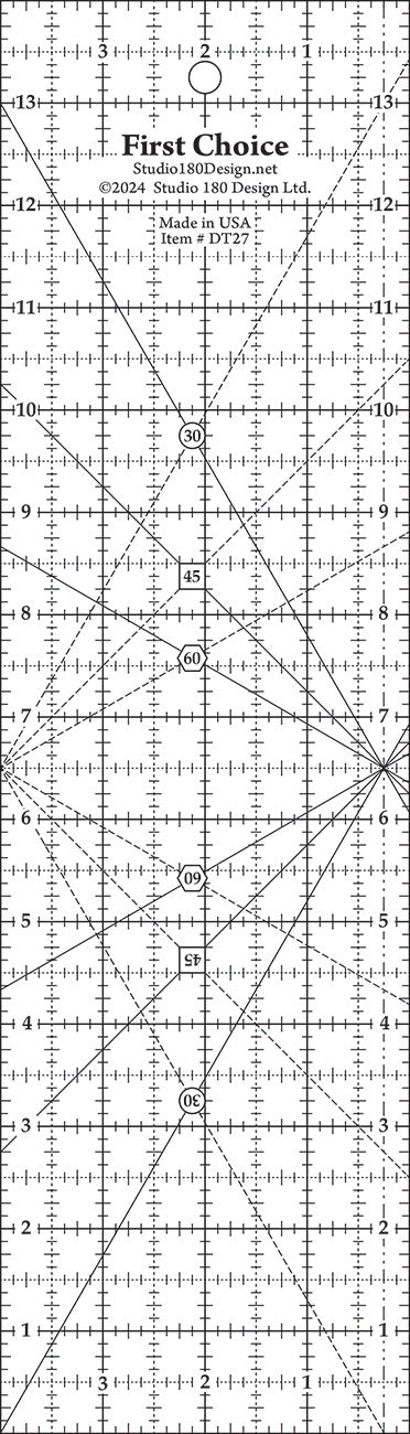 First Choice Ruler 4in x 14in