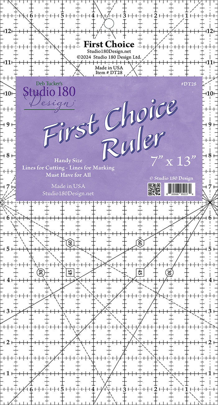 First Choice Ruler 7in x 13in
